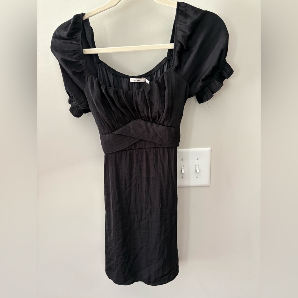 Miami from Francesca’s Black Mini Dress